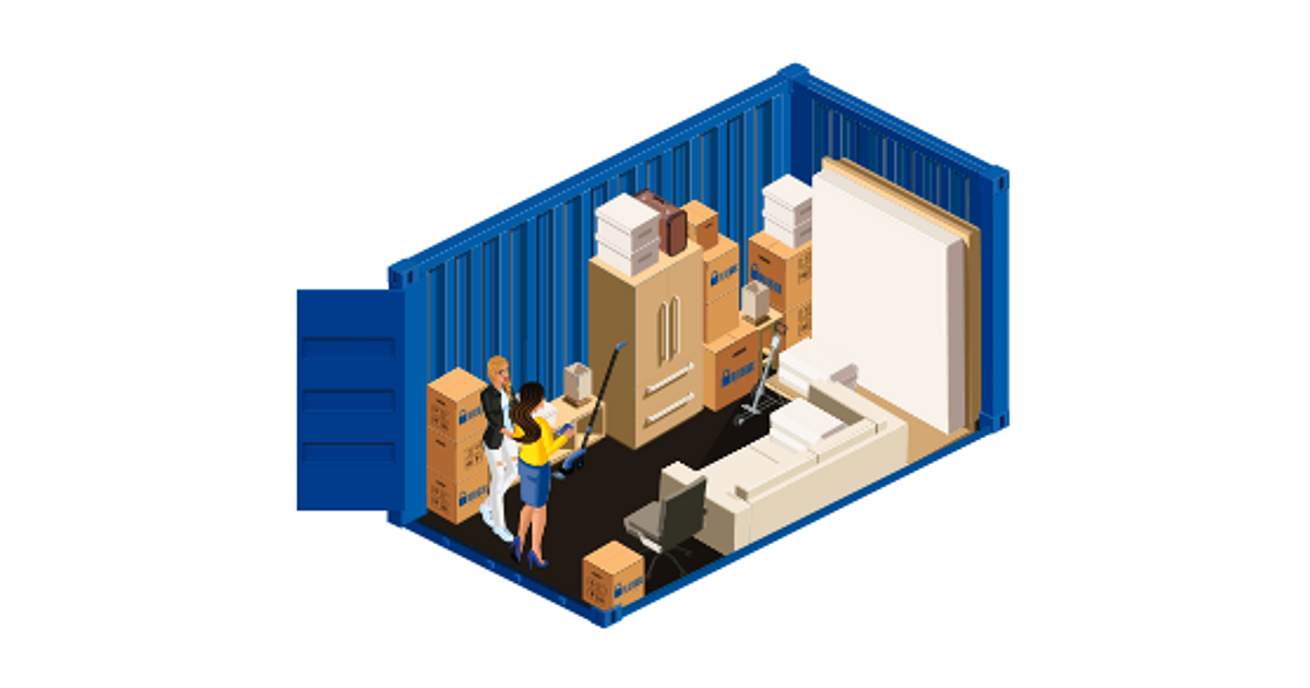 20ft Storage Container Bluebox Storage